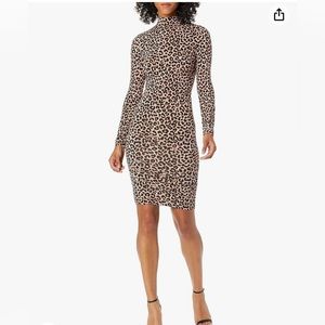 LIKELY Bali Leopard Print Sheath Dress